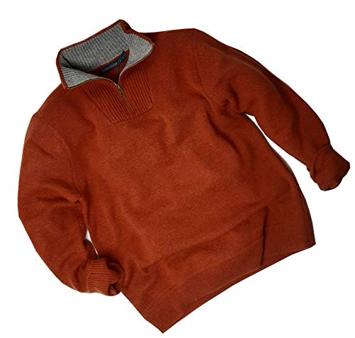 Irish Shop Troyer Pullover Herbstlaub aus Supersoft Lammwolle (M) von McLaughlin's Irish Shop