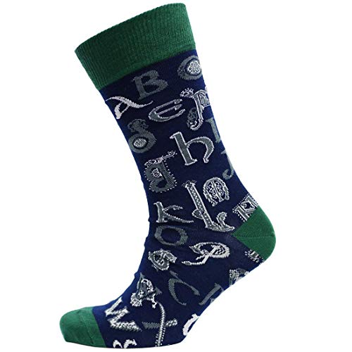 McLaughlin's Irish Shop Irische Herrensocken mit keltischen Buchstaben von McLaughlin's Irish Shop