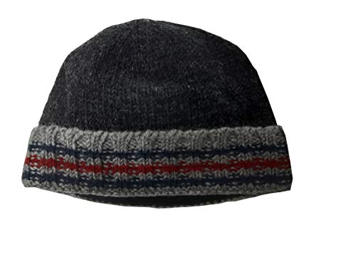 McLaughlin's Irish Shop Irische Strickmütze aus Schurwolle mit Innenfutter von McLaughlin's Irish Shop