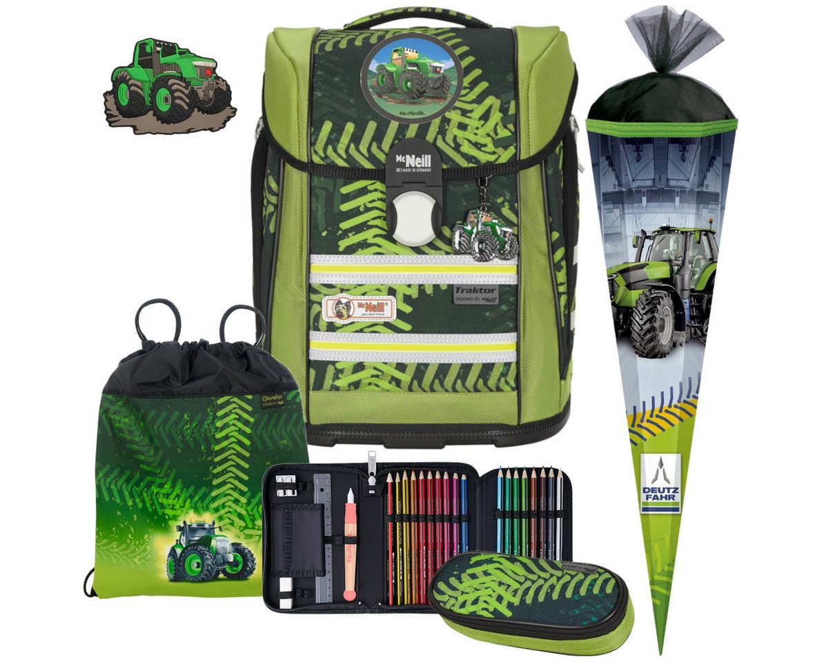 McNeill Schulranzen 1.Klasse Jungen Primero McLight (Set, 6-tlg) von McNeill