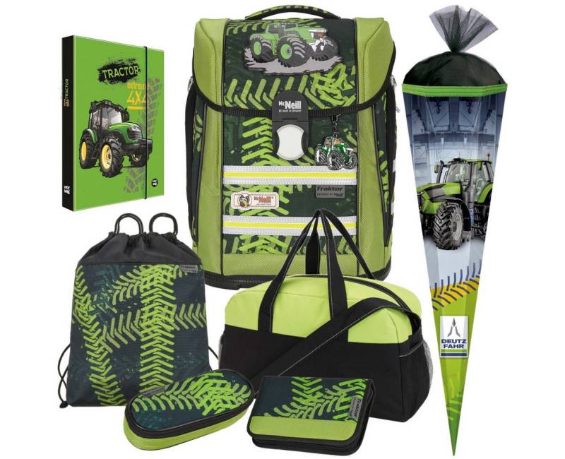 McNeill Schulranzen 1.Klasse Jungen Primero McLight (Set, 7-tlg) von McNeill