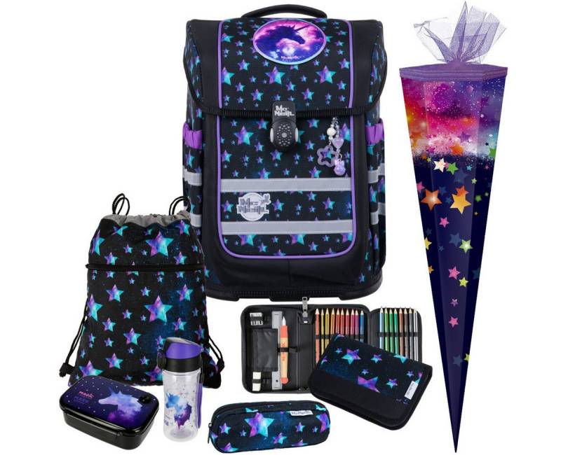 McNeill Schulranzen 1.Klasse Mädchen Compacto in verschiedenen Sets (8-tlg) von McNeill