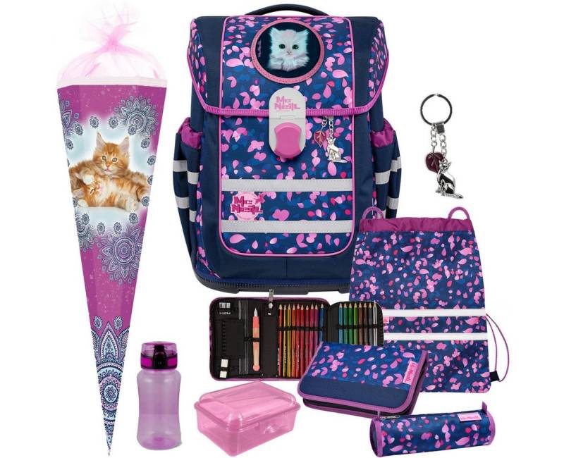 McNeill Schulranzen 1.Klasse Mädchen Compacto in verschiedenen Sets (8-tlg) von McNeill