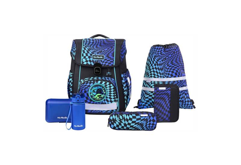 McNeill Schulranzen Bravo (8-tlg), Polyurethan von McNeill