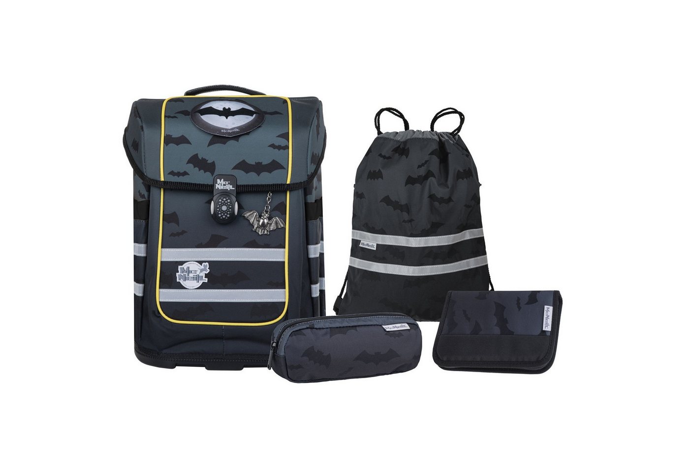 McNeill Schulranzen Ergo Compacto (5-tlg), Polyester von McNeill