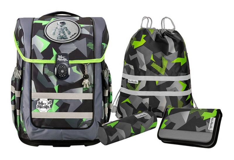 McNeill Schulranzen Ergo Compacto (Set, 5-tlg) von McNeill