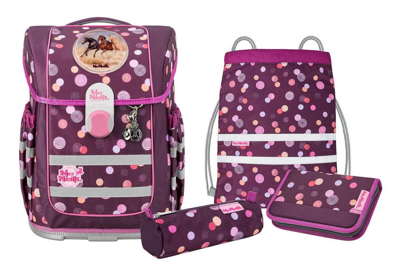 McNeill Schulranzen Ergo Perfecto (Set, 5-tlg) von McNeill