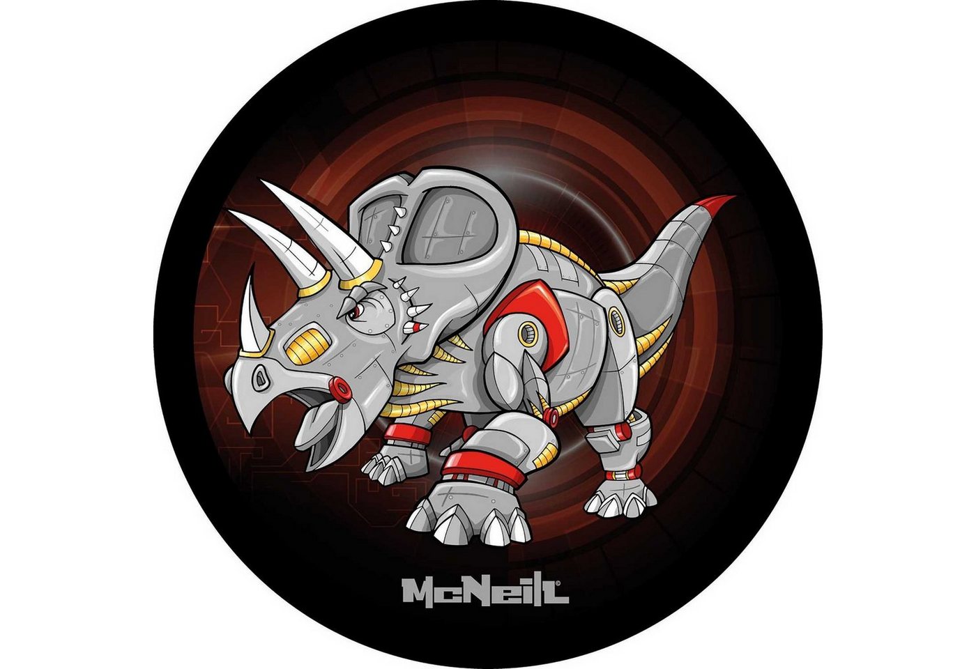 McNeill Schulranzen McAddys zu Schulranzen Dino schwarz von McNeill