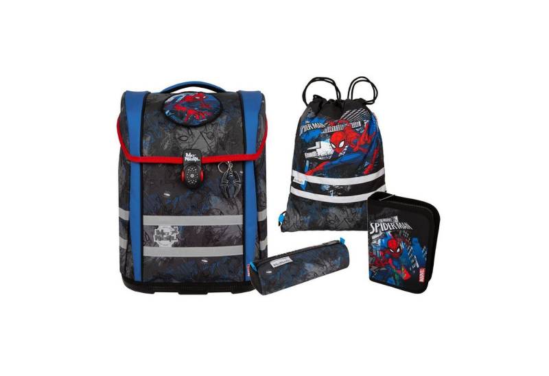 McNeill Schulranzen McNeill Disney Set PERFECTO, 5tlg. MARVEL-SPIDER MAN von McNeill