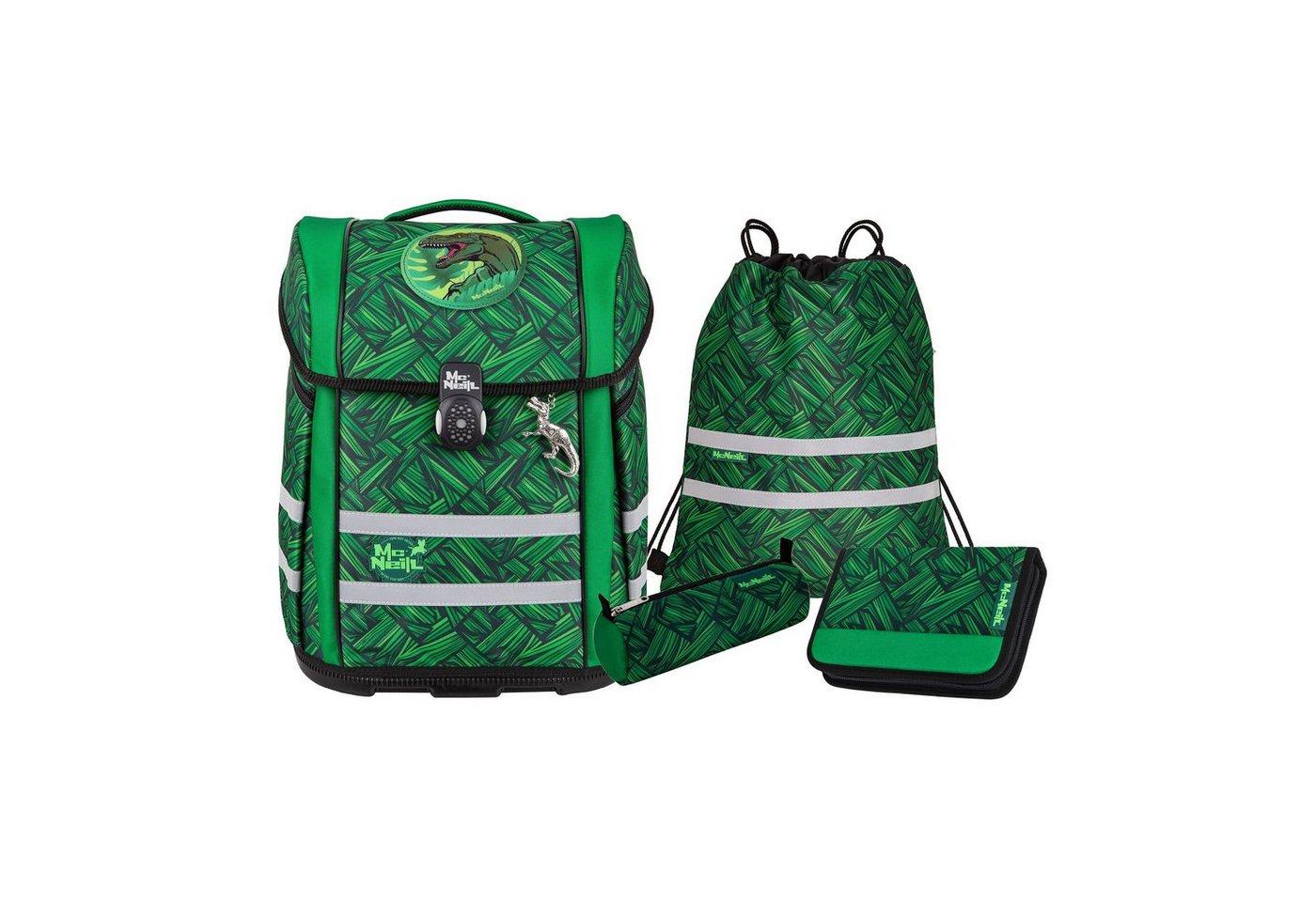 McNeill Schulranzen Perfecto (5-tlg), Polyester von McNeill