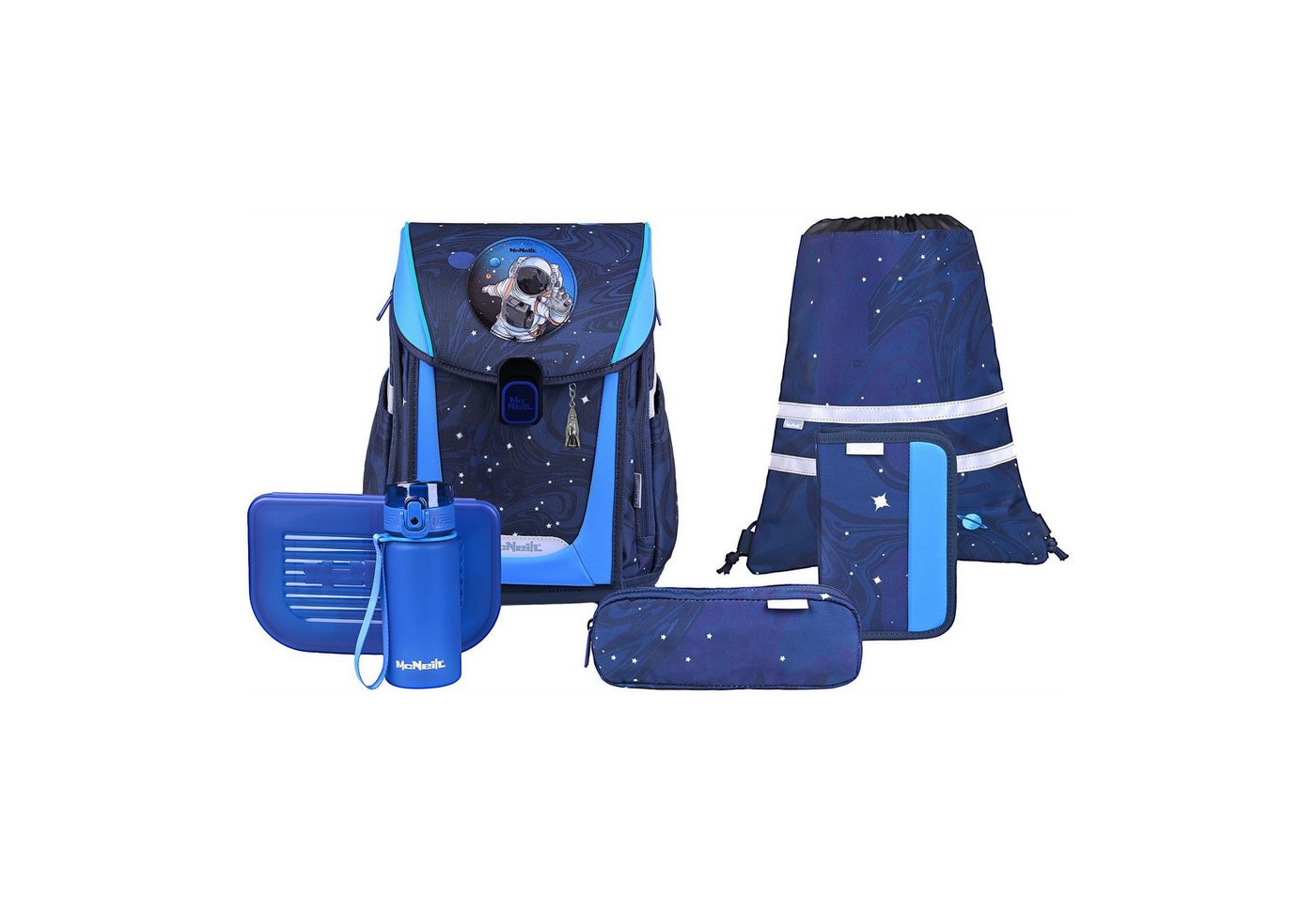 McNeill Schulranzen Primo (8-tlg), Polyester von McNeill