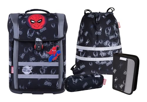 McNeill - Schulranzen-Set, 5tlg. - PERFECTO Kollektion 2025 (DISNEY-SPIDER MAN II) von McNeill