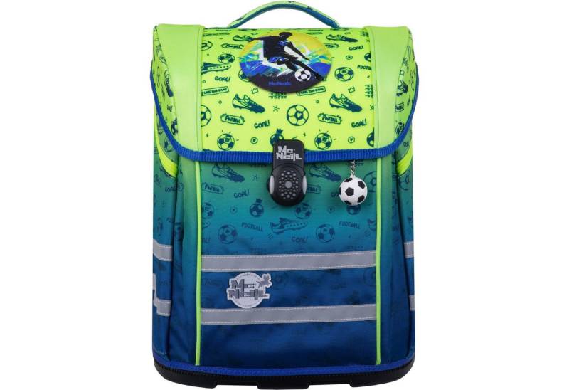 McNeill Schulranzen Set PERFECTO 5tlg. FOOTBALL 2T von McNeill