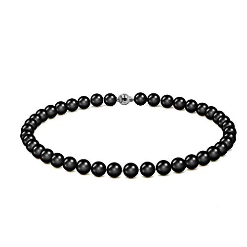 McPearl Original Perlenkette, Perlencollier mit Kugelschließe. Top Qualität aus Deutschland. (55, 8.0mm) von McPearl