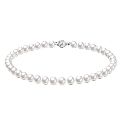 McPearl Original Perlenkette, Perlencollier mit Kugelschließe. Top Qualität aus Deutschland. (60, 12.0mm) von McPearl