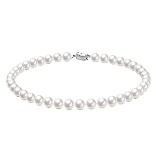 McPearl Original Perlenkette, Perlencollier. Top Qualität aus Deutschland. (55, 14.0mm) von McPearl