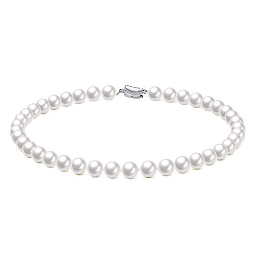 McPearl Original Perlenkette, Perlencollier. Top Qualität aus Deutschland. (60, 8.0mm) von McPearl