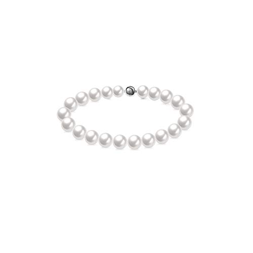 Original McPearl Perlenarmband mit Magnetschließe. Top Qualität aus Deutschland. (20, 10.0mm) von McPearl