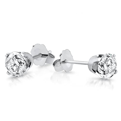 Original McPearl Solitär Diamant Ohrstecker 0,33 Karat. Top Qualität aus Deutschland. von McPearl