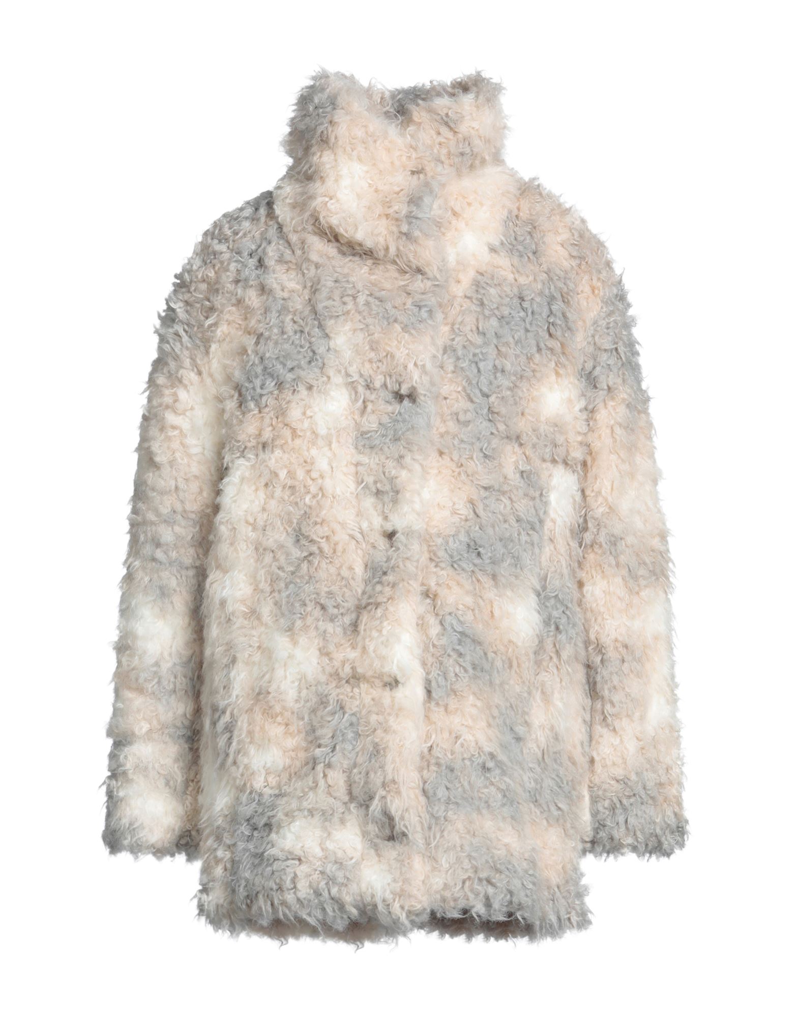 McQ Alexander McQueen Shearling- & Kunstfell Damen Beige von McQ Alexander McQueen