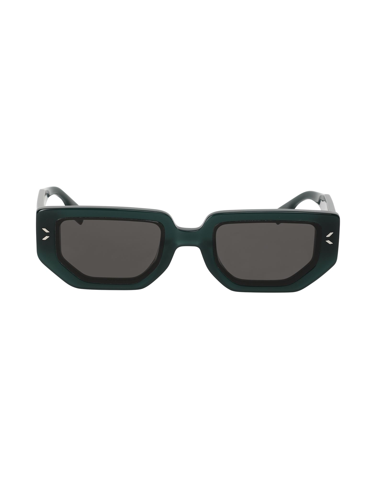 McQ Alexander McQueen Sonnenbrille Damen Dunkelgrün von McQ Alexander McQueen