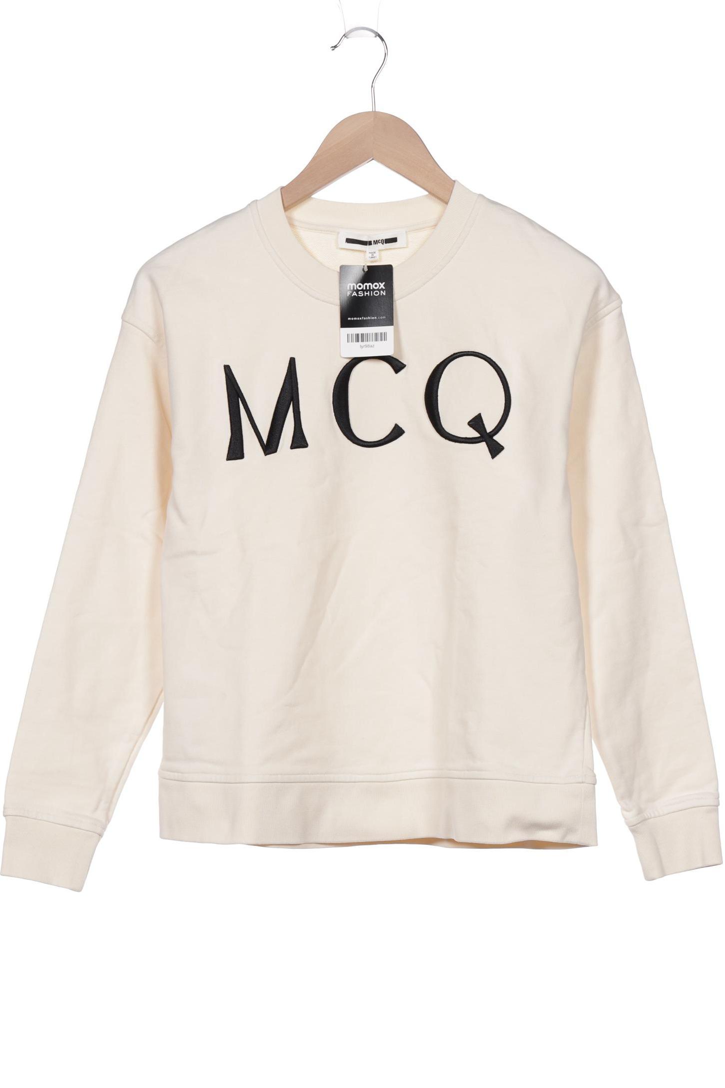 McQ Alexander Mcqueen Damen Sweatshirt, cremeweiß von McQ Alexander Mcqueen