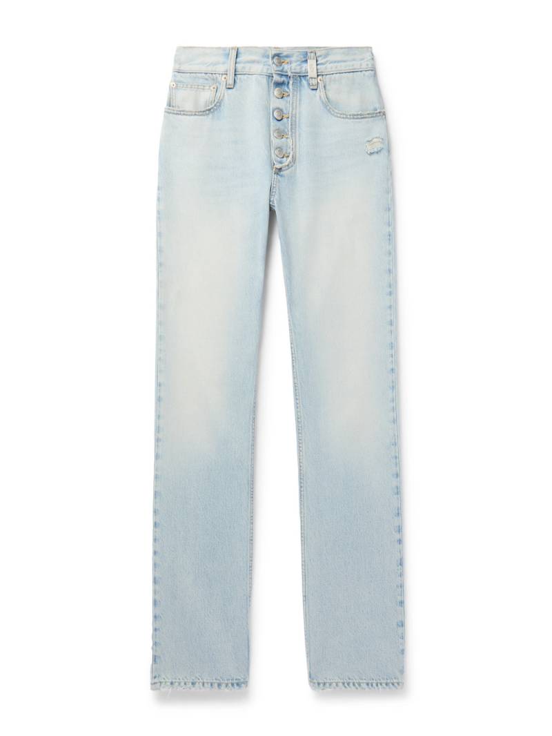 McQueen - Slim-Fit Distressed Jeans - Men - Blue - IT 52 von McQueen