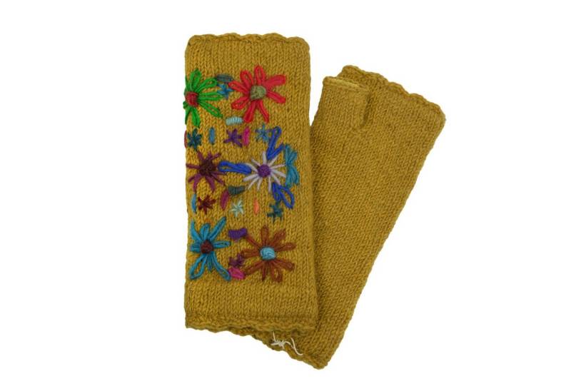 McRon Armstulpen Pulswärmer Modell Dafne gefüttert mit Fleece, mit Daumen von McRon