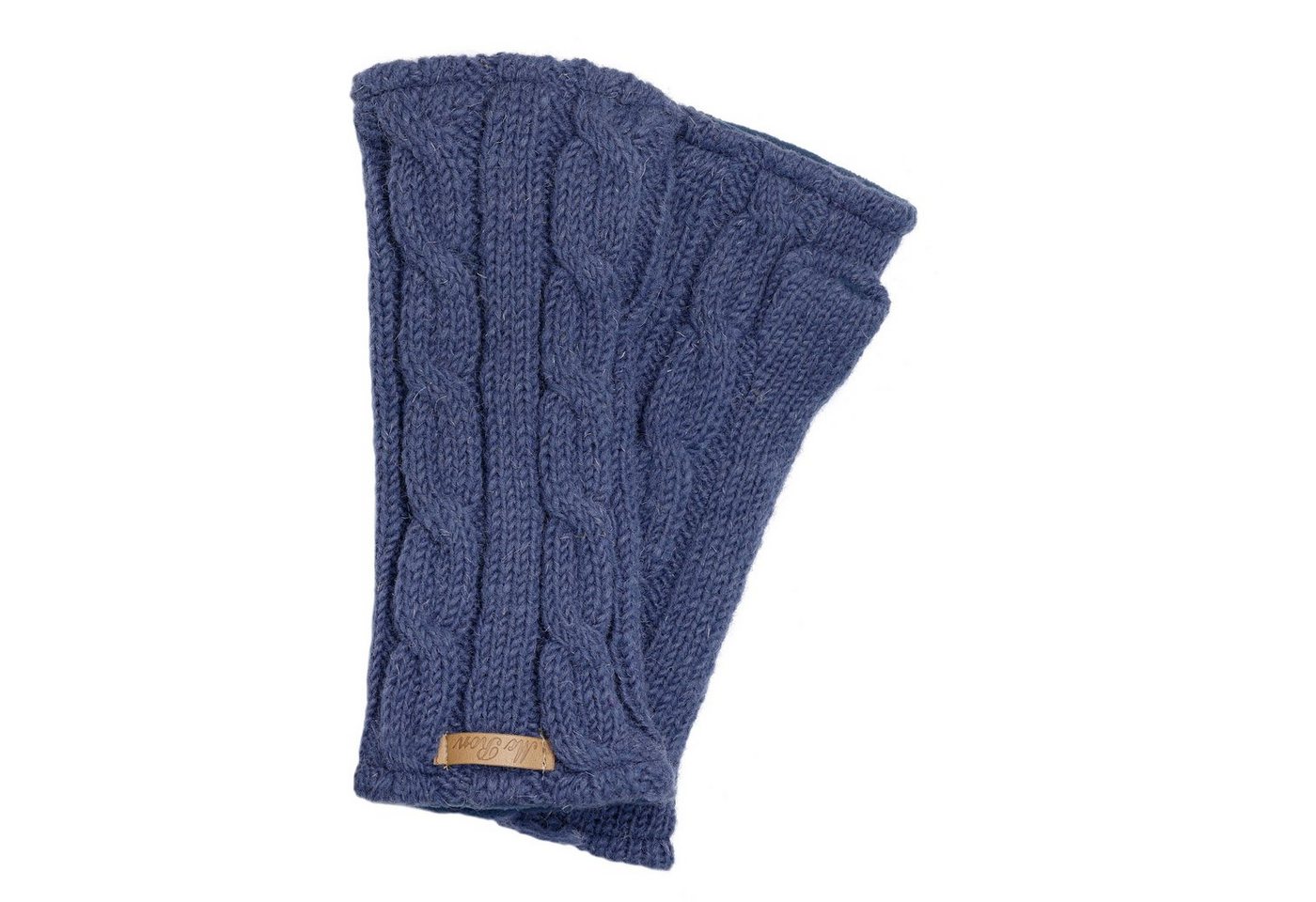 McRon Armstulpen Pulswärmer Modell Emily im Zopfmuster gestrickt, mit hohem Schurwoll-Anteil McRon Armstulpen Pulswärmer Modell Emily im Zopfmuster gestrickt, mit hohem Schurwoll-Anteil von McRon