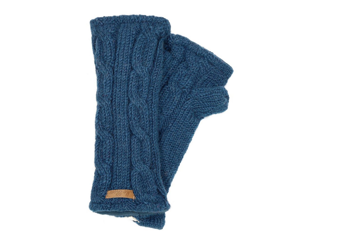 McRon Armstulpen Pulswärmer Modell Emily im Zopfmuster gestrickt, mit hohem Schurwoll-Anteil McRon Armstulpen Pulswärmer Modell Emily im Zopfmuster gestrickt, mit hohem Schurwoll-Anteil von McRon