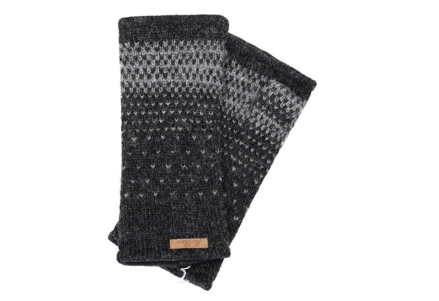 McRon Armstulpen Pulswärmer Modell Ida mit Daumen, mit hohem Schurwoll-Anteil, komplett mit Fleece gefüttert McRon Armstulpen Pulswärmer Modell Ida mit Daumen, mit hohem Schurwoll-Anteil, komplett mit Fleece gefüttert von McRon