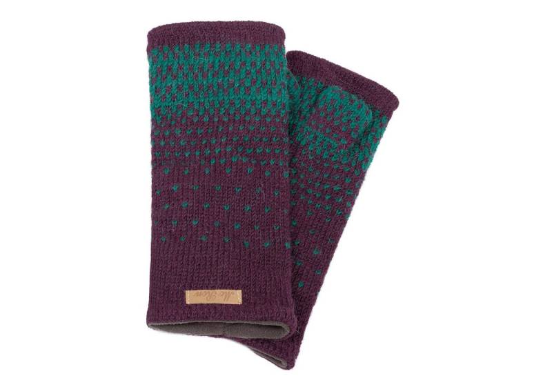 McRon Armstulpen Pulswärmer Modell Ida mit Daumen, mit hohem Schurwoll-Anteil, komplett mit Fleece gefüttert McRon Armstulpen Pulswärmer Modell Ida mit Daumen, mit hohem Schurwoll-Anteil, komplett mit Fleece gefüttert von McRon
