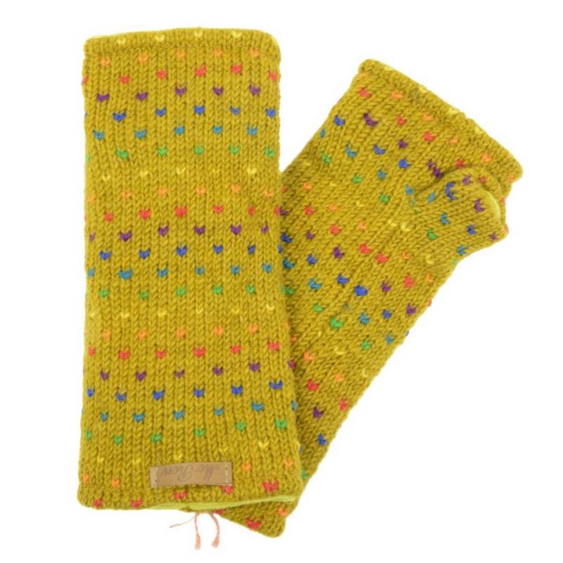 McRon Armstulpen Pulswärmer Modell Ines Regenbogen Mit Daumen, mit hohem Schurwoll-Anteil, komplett gefüttert McRon Armstulpen Pulswärmer Modell Ines Regenbogen Mit Daumen, mit hohem Schurwoll-Anteil, komplett gefüttert von McRon
