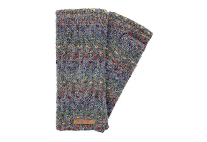 McRon Armstulpen Pulswärmer Modell Ines Regenbogen Mit Daumen, mit hohem Schurwoll-Anteil, komplett gefüttert McRon Armstulpen Pulswärmer Modell Ines Regenbogen Mit Daumen, mit hohem Schurwoll-Anteil, komplett gefüttert von McRon