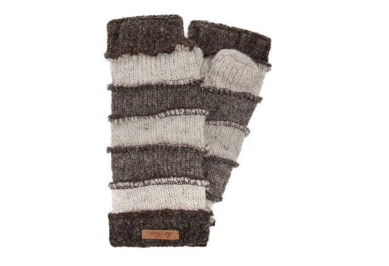 McRon Armstulpen Pulswärmer Modell Jill gefüttert mit Fleece, mit Daumen von McRon