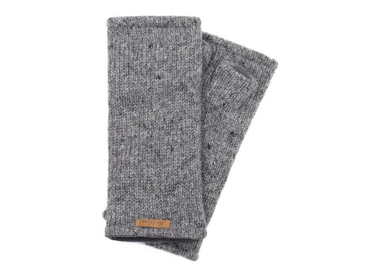 McRon Armstulpen Pulswärmer Modell Reka mit Daumen, mit hohem Schurwoll-Anteil, komplett mit Fleece gefüttert von McRon