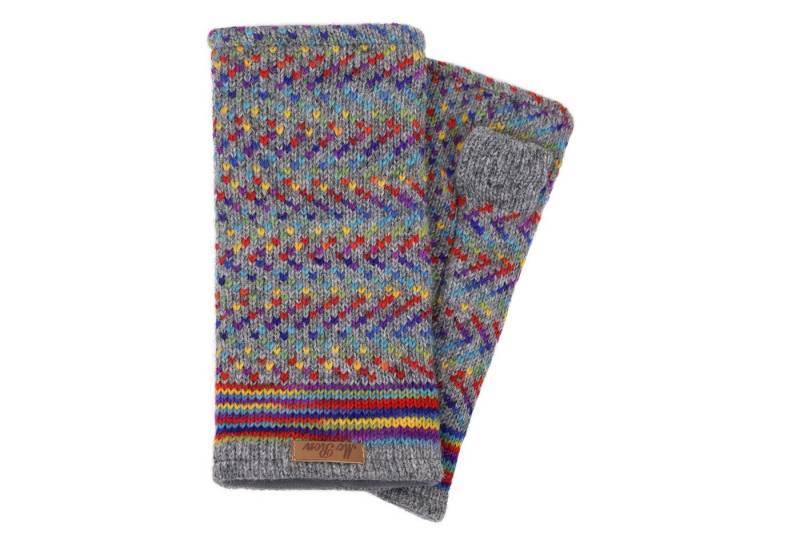 McRon Armstulpen Pulswärmer mit Daumen Modell Idora Regenbogen komplett gefüttert McRon Armstulpen Pulswärmer mit Daumen Modell Idora Regenbogen komplett gefüttert von McRon