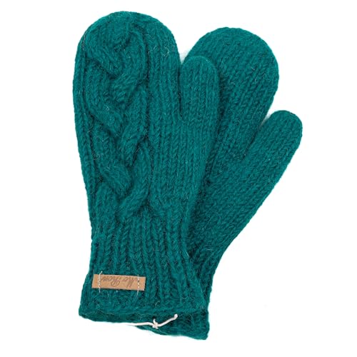 McRon Damen Gefütterte Fäustlinge Clara Petrol von McRon