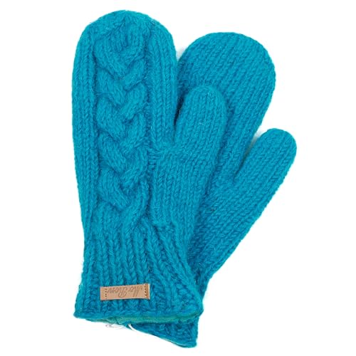 McRon Damen Gefütterte Fäustlinge Clara Türkis 34 von McRon