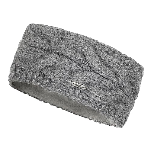 McRon Damen Gestricktes Stirnband Kathrine Naturgrau 9515 von McRon