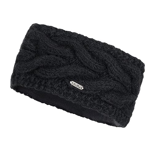 McRon Damen Gestricktes Stirnband Kathrine Schwarz 9511 von McRon