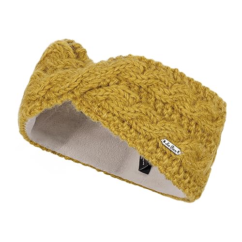McRon Damen Gestricktes Stirnband Modell Indra Curry 4315 von McRon