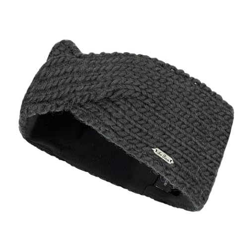 McRon Damen Gestricktes Stirnband Modell Sarala Asphalt 9516R von McRon