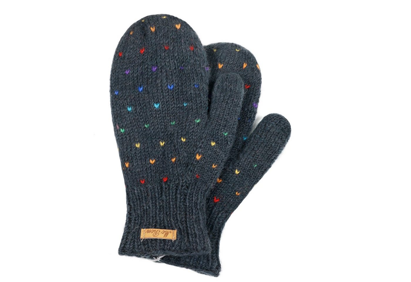 McRon Fäustlinge Modell Nadeen Regenbogen gefüttert mit Fleece, hoher Schurwollanteil McRon Fäustlinge Modell Nadeen Regenbogen gefüttert mit Fleece, hoher Schurwollanteil von McRon