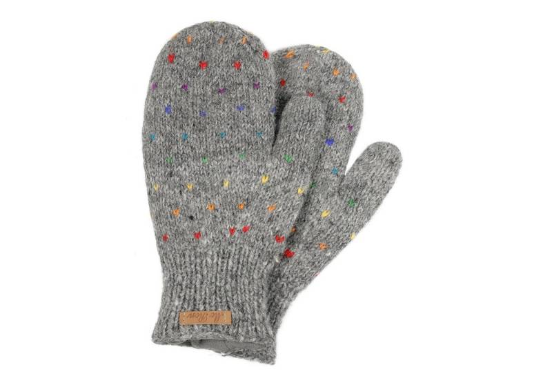 McRon Fäustlinge Modell Nadeen Regenbogen gefüttert mit Fleece, hoher Schurwollanteil McRon Fäustlinge Modell Nadeen Regenbogen gefüttert mit Fleece, hoher Schurwollanteil von McRon