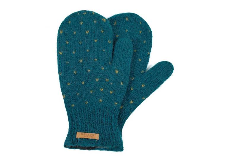 McRon Fäustlinge Modell Nadeen gefüttert mit Fleece, hoher Schurwollanteil von McRon