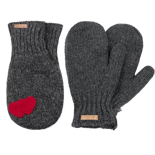 McRon Set Partnerhandschuh Valentina + Fäustlinge Valerie anthrazit McRon Set Partnerhandschuh Valentina + Fäustlinge Valerie anthrazit von McRon