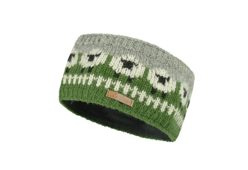 McRon Stirnband Gestricktes Stirnband im Schaf-Design Modell Samira hoher Schurwollanteil von McRon