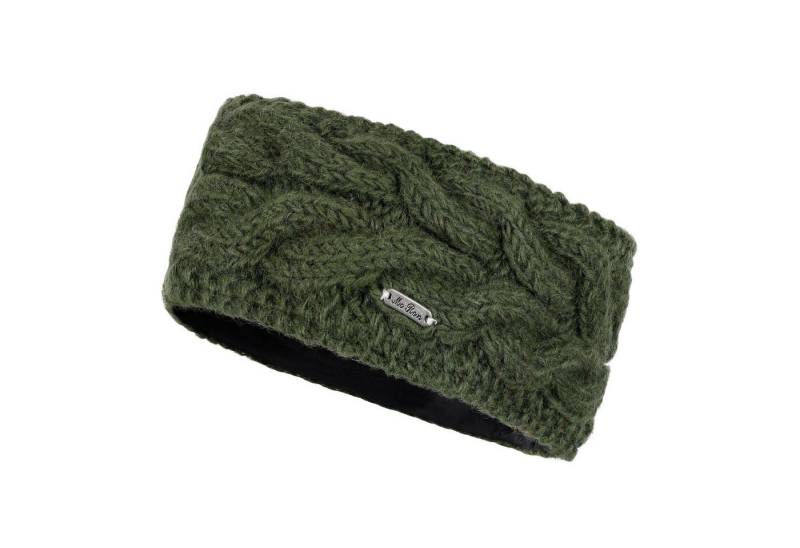 McRon Stirnband Modell Kathrine gefüttert mit Fleece, im Zopfmuster gestrickt von McRon
