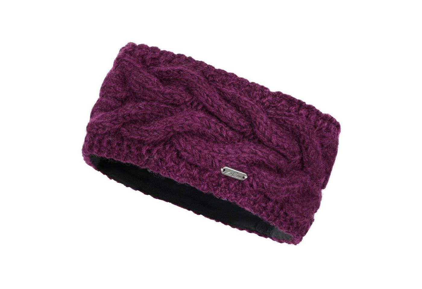 McRon Stirnband Modell Kathrine gefüttert mit Fleece, im Zopfmuster gestrickt McRon Stirnband Modell Kathrine gefüttert mit Fleece, im Zopfmuster gestrickt von McRon